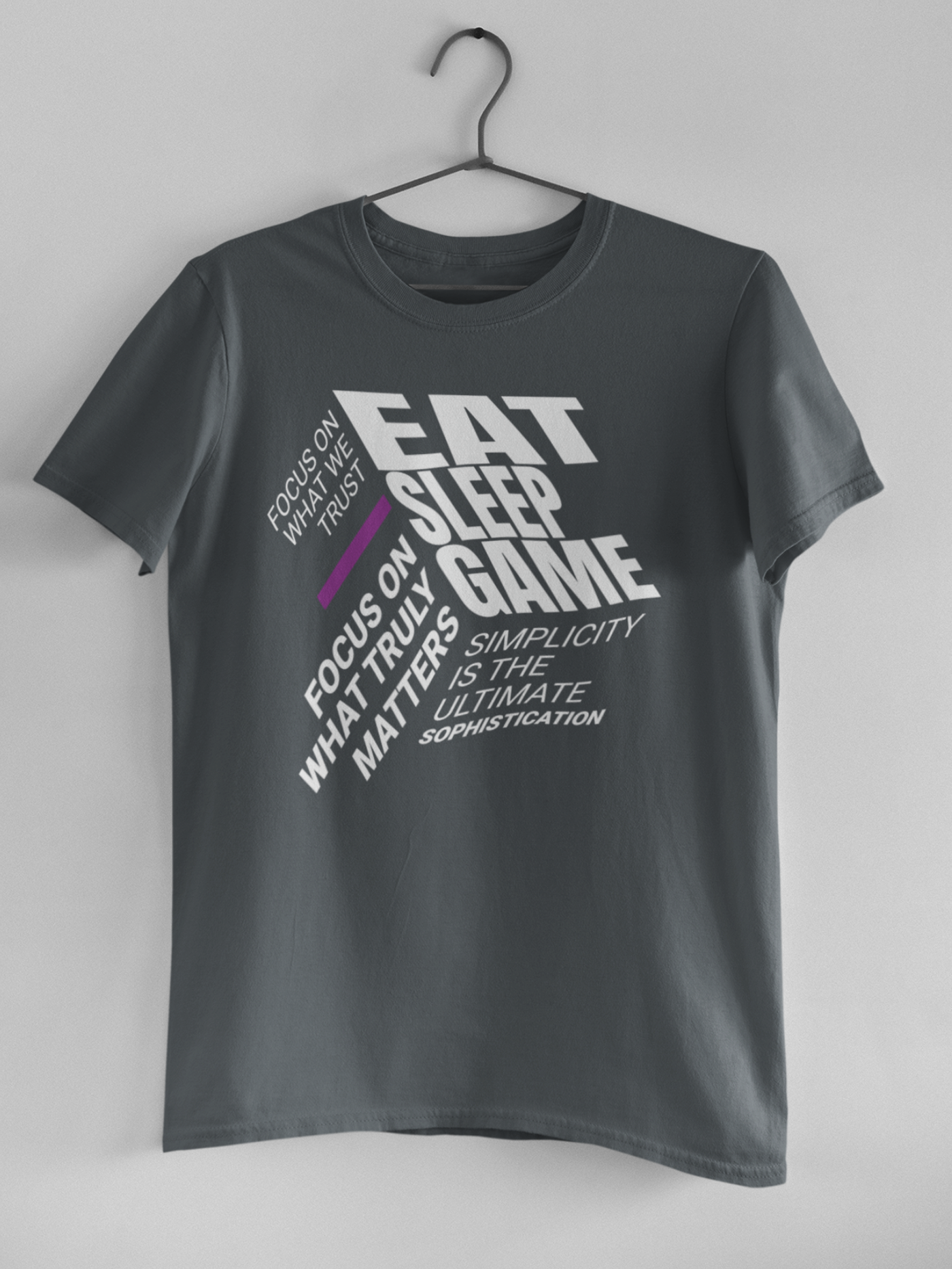 T-Shirt - eat, sleep, game