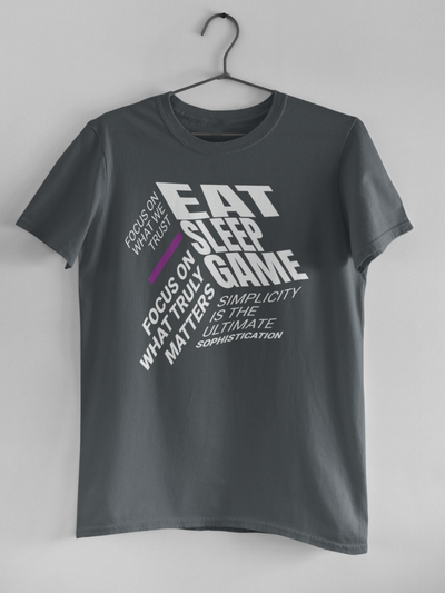 T-Shirt - eat, sleep, game