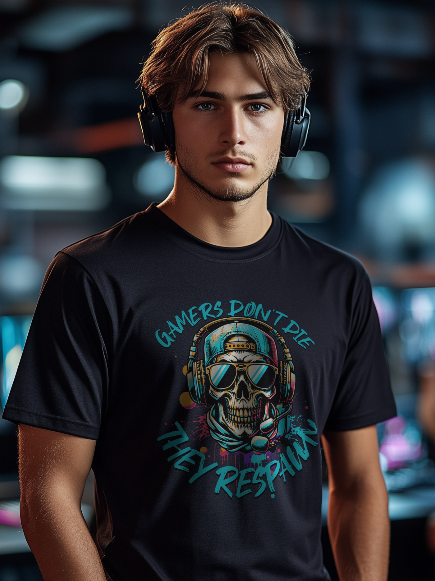 T-Shirt - Gamers don't die