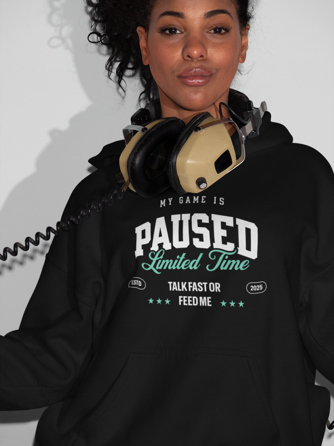 Hoodie - my game is paused
