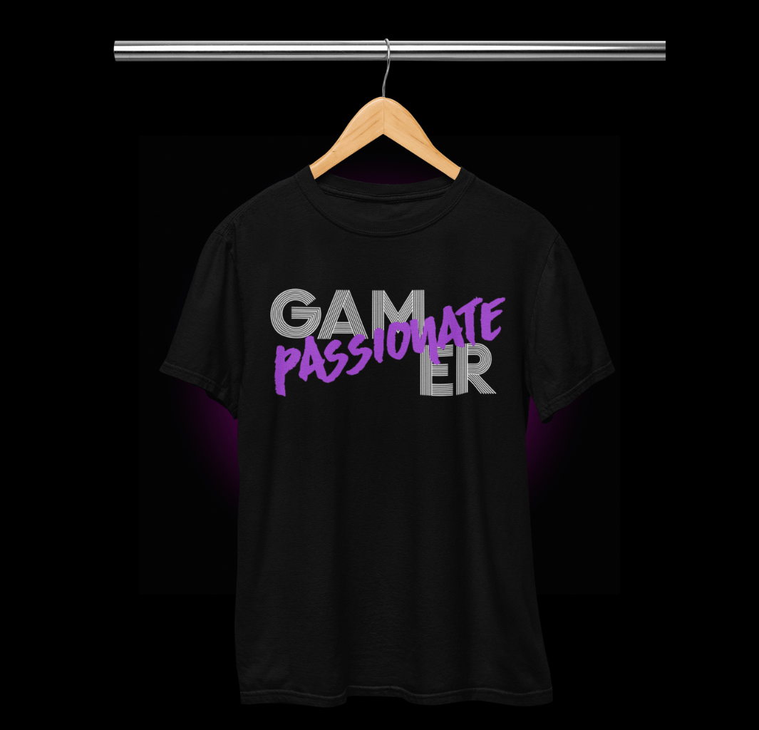 T-Shirt - Passionate Gamer