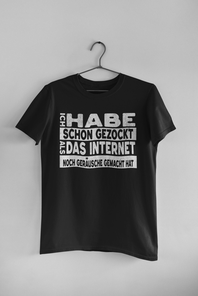T-Shirt - ich habe schon gezockt