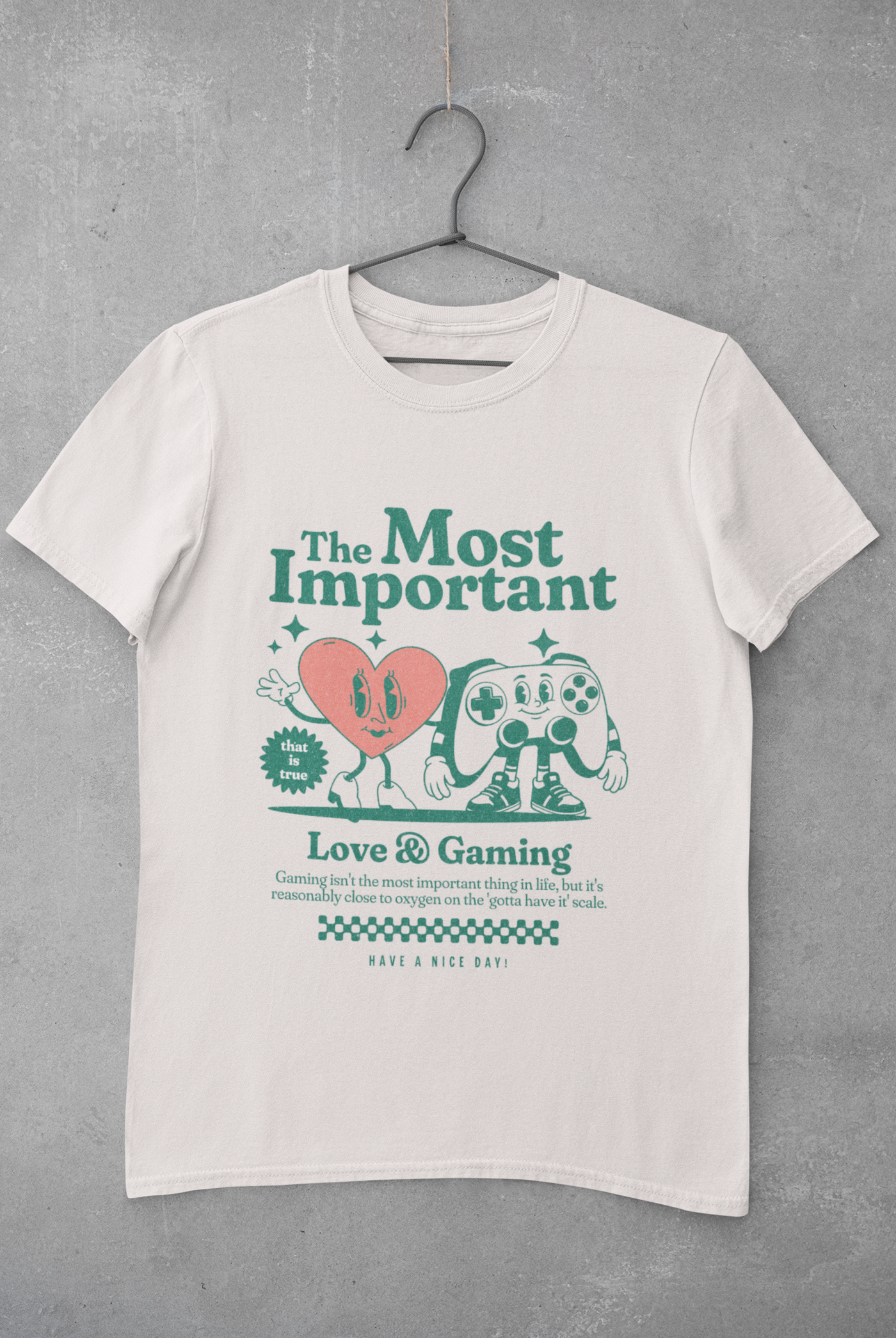 T-Shirt - Love and Gaming