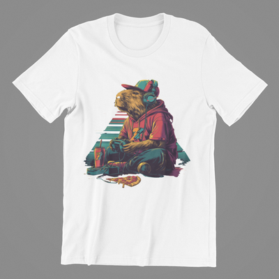 T-Shirt - Gaming Capybara