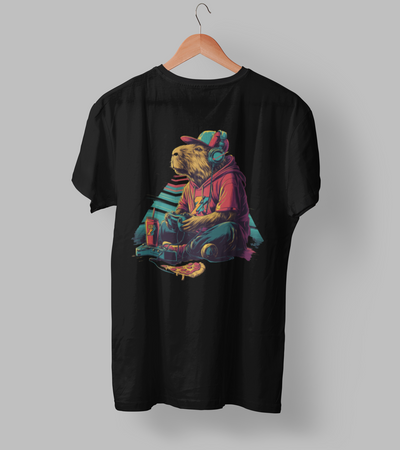 T-Shirt - Gaming Capybara
