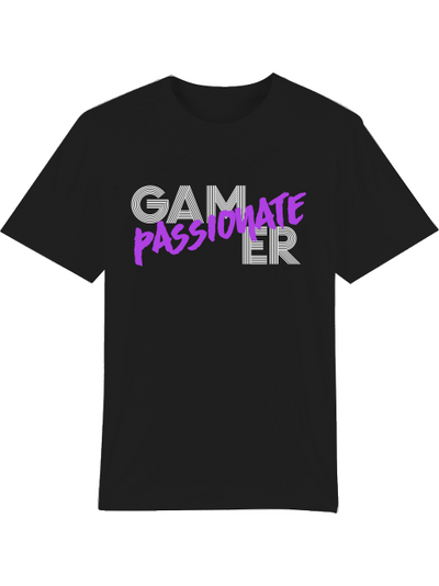 Produktfoto T-Shirt schwarz, Passionate Gamer