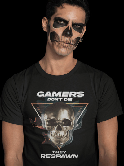 T-Shirt - Gamers don't die